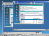 Vnc connected to using Win2k vnc server, which is connected to Xvnc server